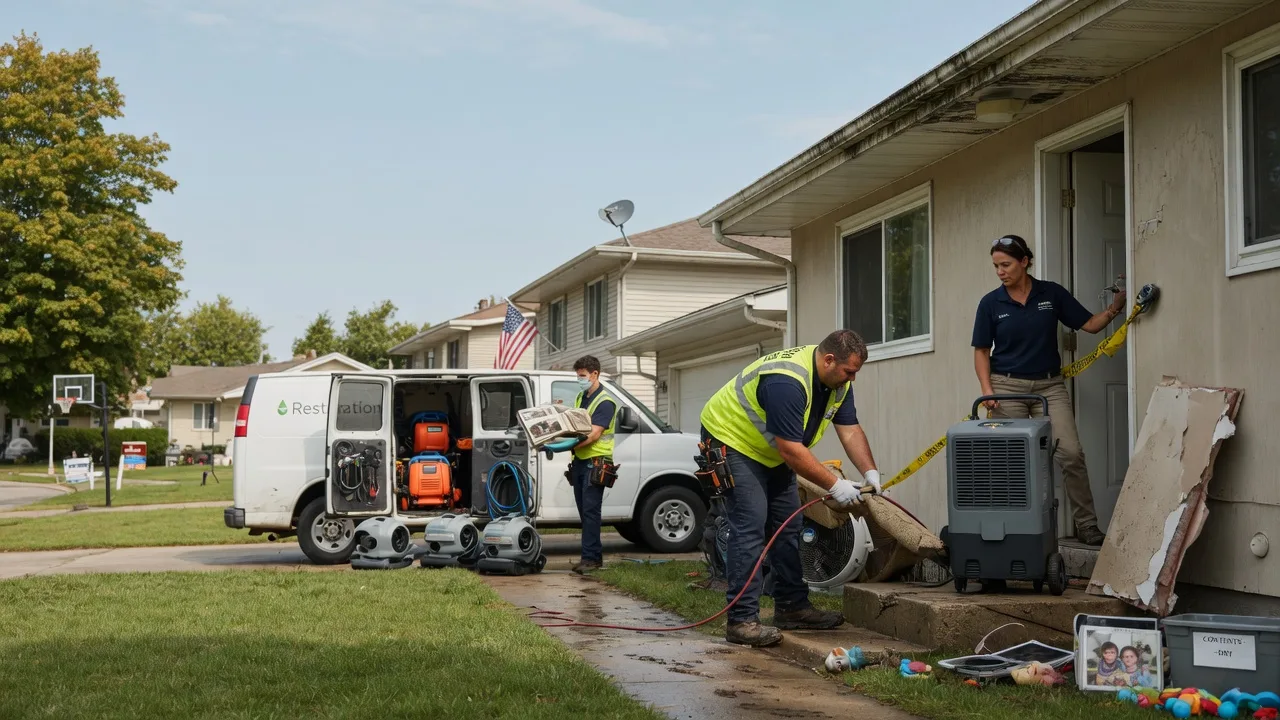 Water Damage Restoration in Lysite, WY near me
